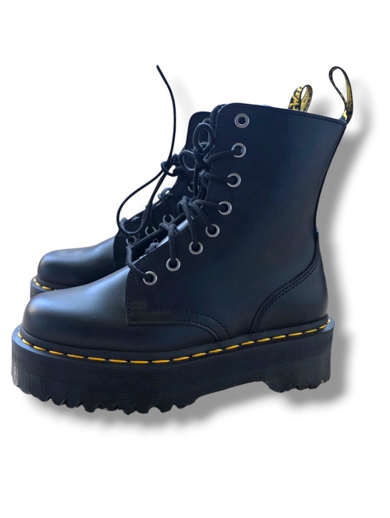 Dr. Martens Other - Dr. Martens Black Leather Platform Boots Size: USM 4